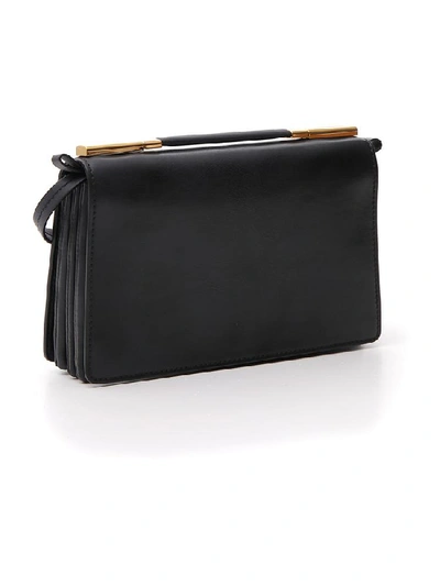 Shop Stella Mccartney Small Shoulder Bag In Black