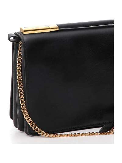 Shop Stella Mccartney Small Shoulder Bag In Black