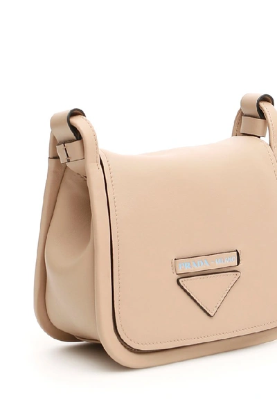 Shop Prada Concept Shoulder Bag In Beige