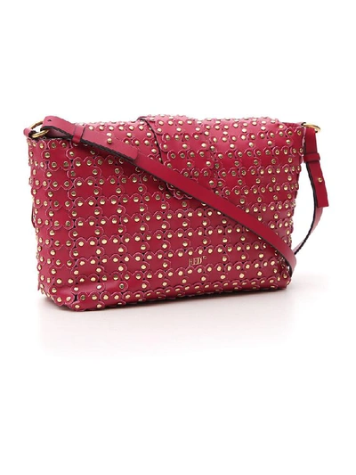 Red Valentino Red(v) Flower Puzzle Shoulder Bag In Pink | ModeSens