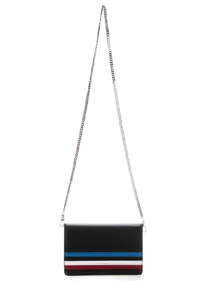 Shop Givenchy Chain Wallet Bag In Black