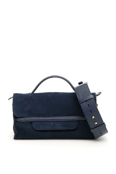 Shop Zanellato Nina Tote Bag In Blue