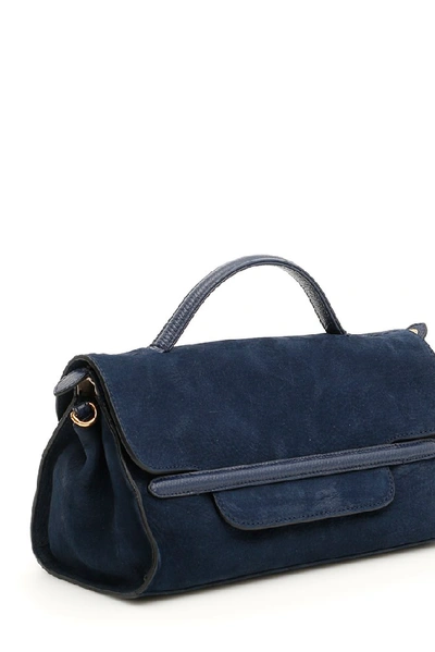 Shop Zanellato Nina Tote Bag In Blue