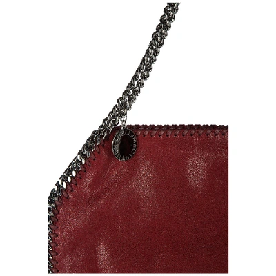 Shop Stella Mccartney Falabella Tote Bag In Red