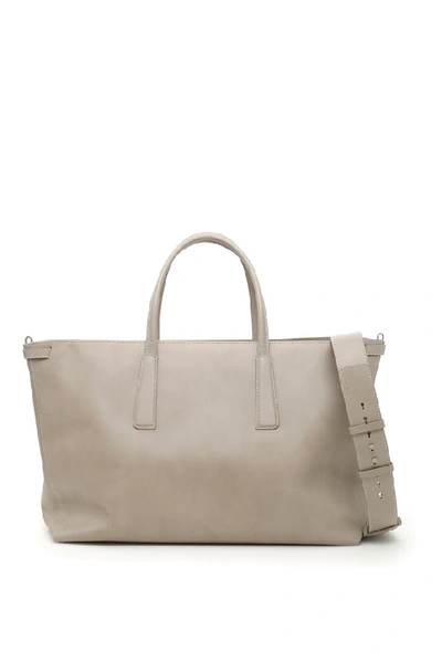 Shop Zanellato Duo Shopping Bag In Grey