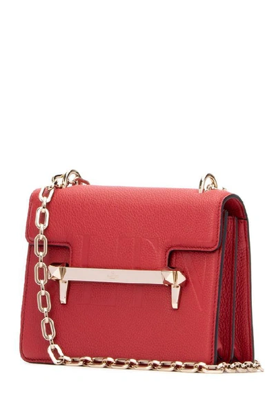Shop Valentino Garavani Uptown Small Shoulder Bag In Red