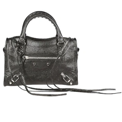 Shop Balenciaga Classic City Mini Tote Bag In Black
