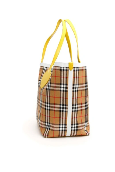 Shop Burberry The Giant Reversible Tote Bag In Multi
