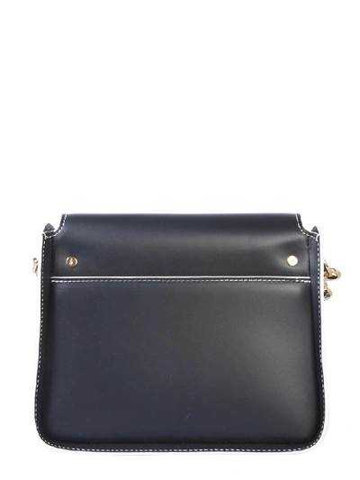 Shop Jw Anderson Anchor Logo Shoulder Bag In Black