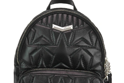 Shop Jimmy Choo Helia Backpack In Black