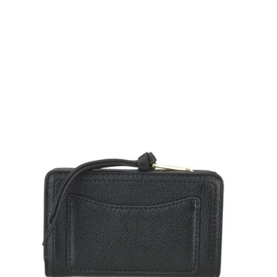 Shop Marc Jacobs Softshot Compact Wallet In Black