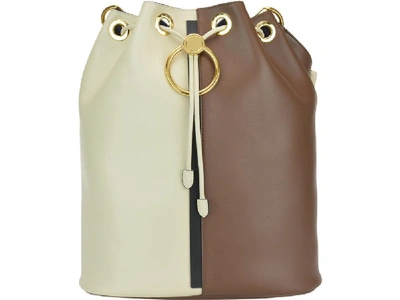 Shop Marni Earring Drawstring Bucket Bag In Multi