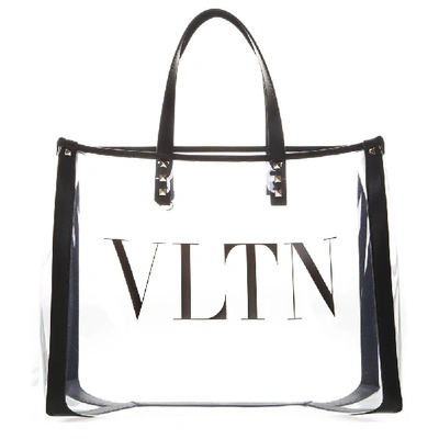 Shop Valentino Garavani Plage Tote Bag In Multi