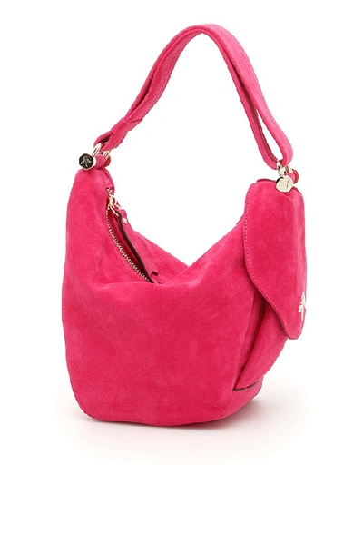 Shop Manu Atelier Micro Fernweh Bag In Pink