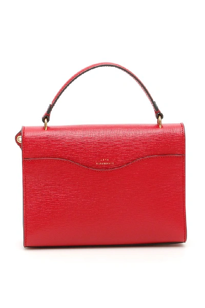 Shop Anya Hindmarch Postbox Shoulder Bag In Red