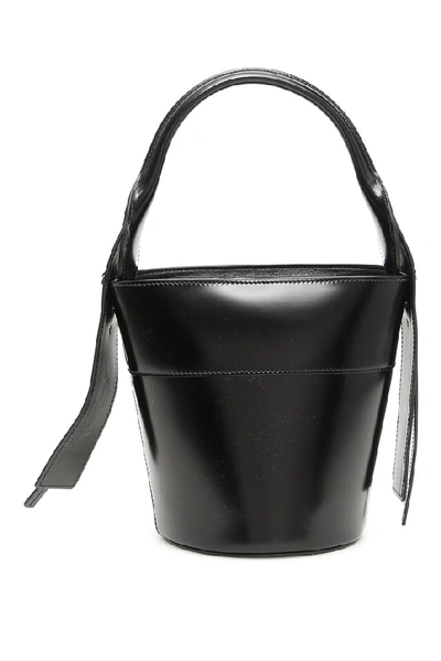 Shop Prada Overture Bucket Bag In Black