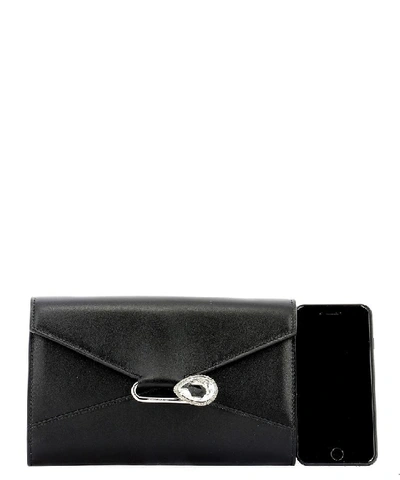 Shop Alexander Mcqueen Jewel Wallet In Black