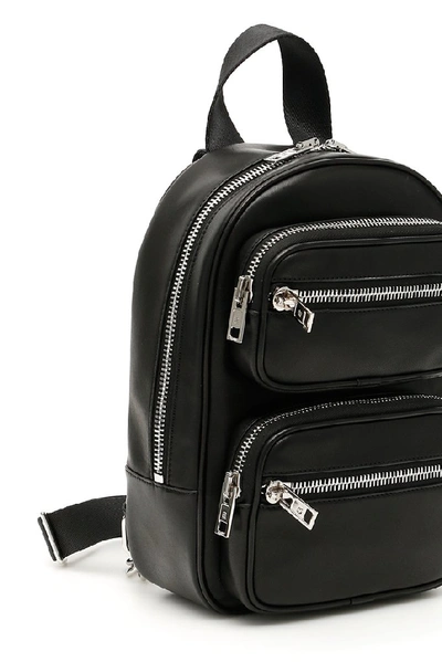 Shop Alexander Wang Front Pockets Backpack In Black