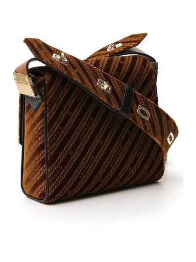 Shop Givenchy Medium Eden 4g Shoulder Bag In Brown