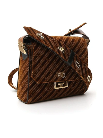 Shop Givenchy Medium Eden 4g Shoulder Bag In Brown