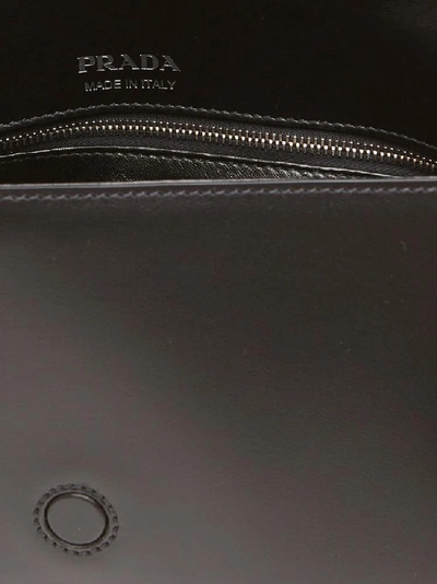 Shop Prada Manuelle Shoulder Bag In Black