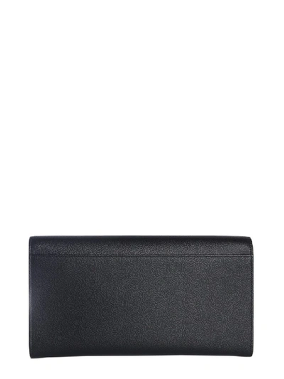 Shop Saint Laurent Travel Wallet In Black