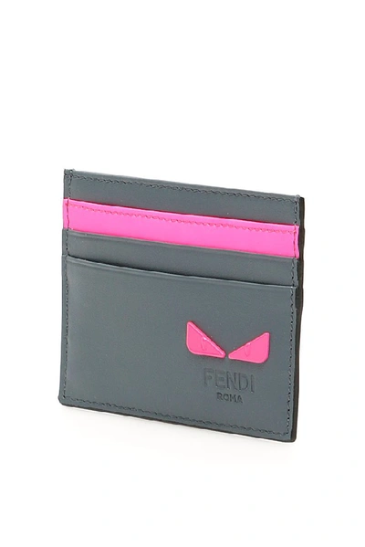 Shop Fendi Bag Bugs Cardholder In Multi
