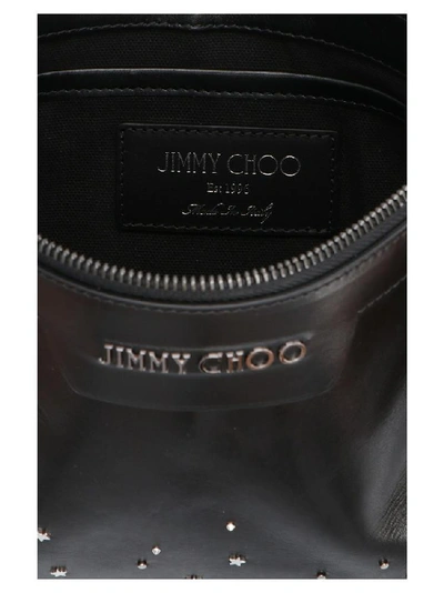 Shop Jimmy Choo Derek Clutch Bag In Black