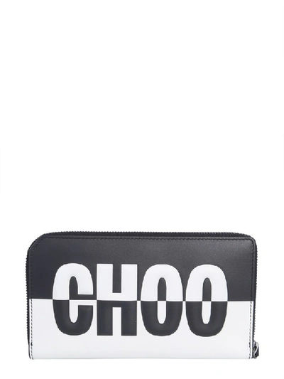 Shop Jimmy Choo Logo Carnaby Wallet In Multi