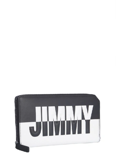 Shop Jimmy Choo Logo Carnaby Wallet In Multi