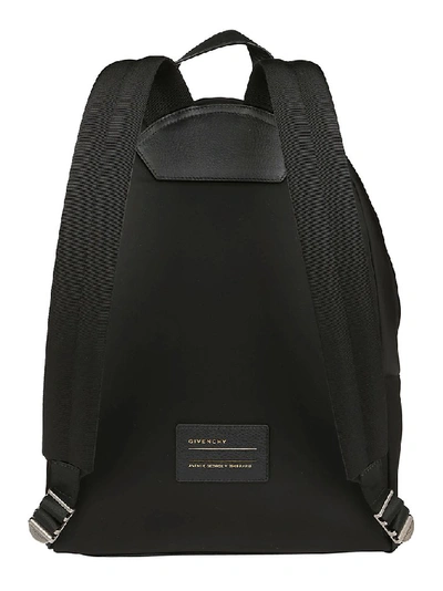 Shop Givenchy Leo Nylon Backpack In Black