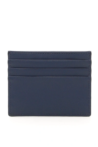Shop Fendi Bag Bugs Cardholder In Blue