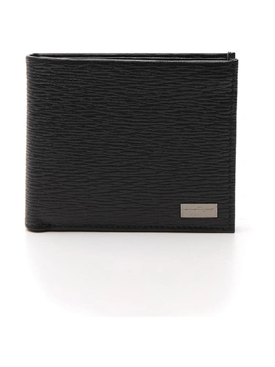 Shop Ferragamo Salvatore  Bifold Wallet In Black