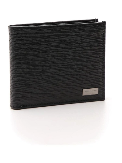 Shop Ferragamo Salvatore  Bifold Wallet In Black