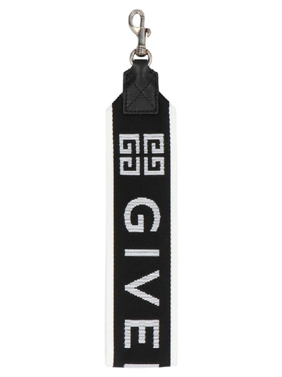 Shop Givenchy 4g Logo Key Ring In Black
