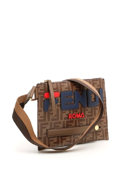 Shop Fendi Mania Messenger Bag In Multi