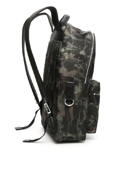 Shop Dolce & Gabbana Camouflage Backpack In Green