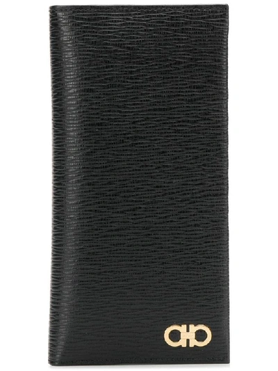 Shop Ferragamo Salvatore  Breast Pocket Wallet In Black