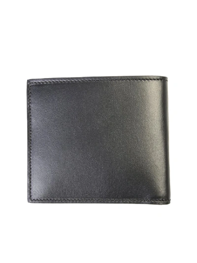 Shop Givenchy Logo Printed Wallet In Black