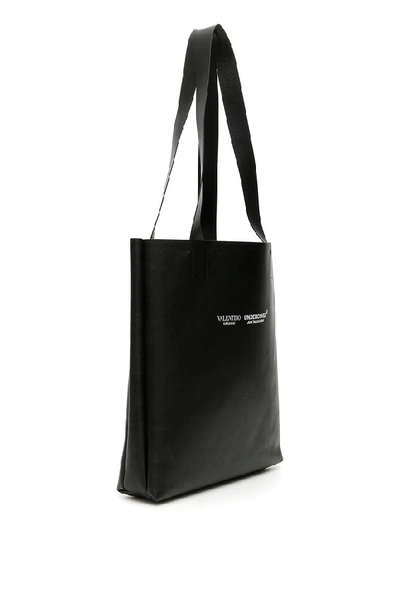 Shop Valentino X Undercover Tote Bag In Black
