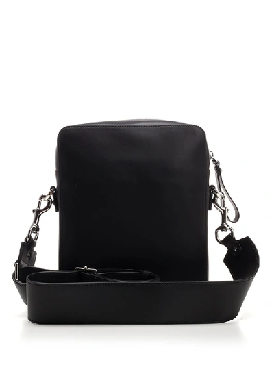 Shop Valentino Small Vltn Crossbody Bag In Black