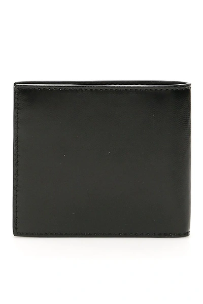Shop Burberry Tb Logo Print Bifold Wallet In Black