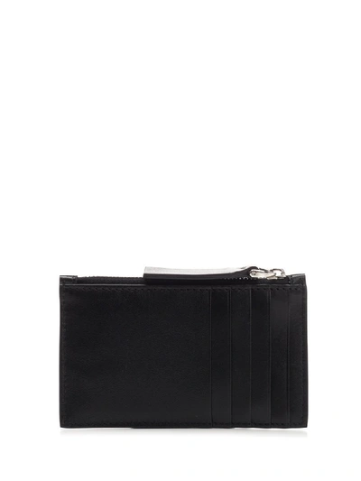 Shop Valentino X Undercover Skull Motif Cardholder In Black