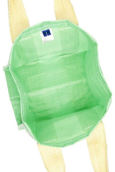 Shop Comme Des Garçons Shirt Shopping Tote Bag In Green