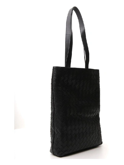 Shop Bottega Veneta Bv Tote Bag In Black