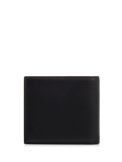 Shop Valentino X Undercover Skull Logo Wallet In Black