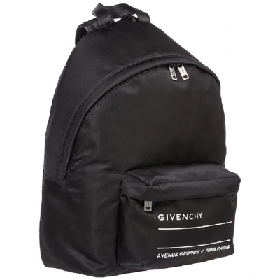 Shop Givenchy Classic Logo Backpack In Black