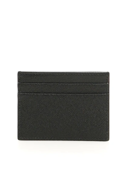 Shop Dolce & Gabbana Logo Plain Cardholder In Black
