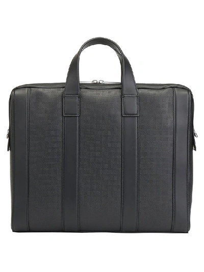 Shop Bottega Veneta Marco Polo Briefcase In Black