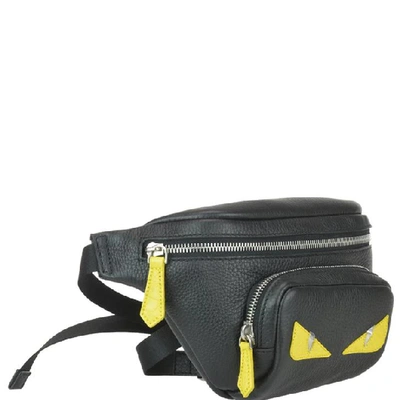 Shop Fendi Bag Bugs Zipped Belt Bag In Black